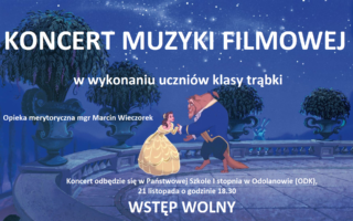 Plakat Muzyki Filmowej