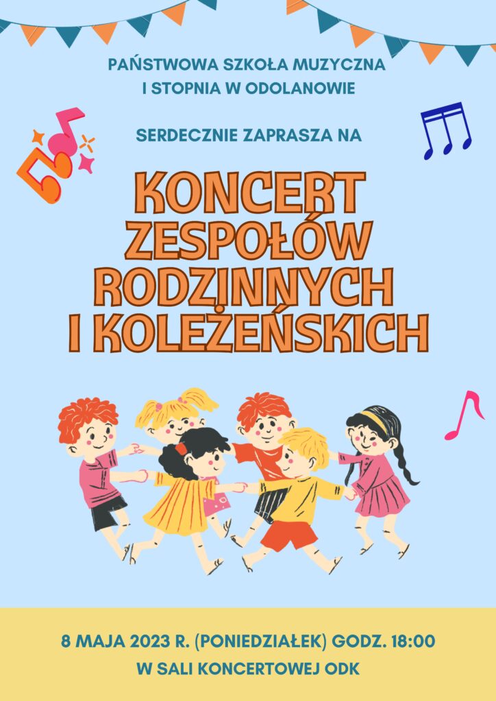 Koncert Rodzinny Plakat