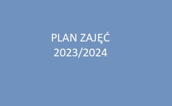 Plan Zajęć 2023-2024