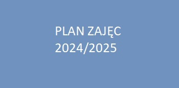 Plan zajęć 2024/2025