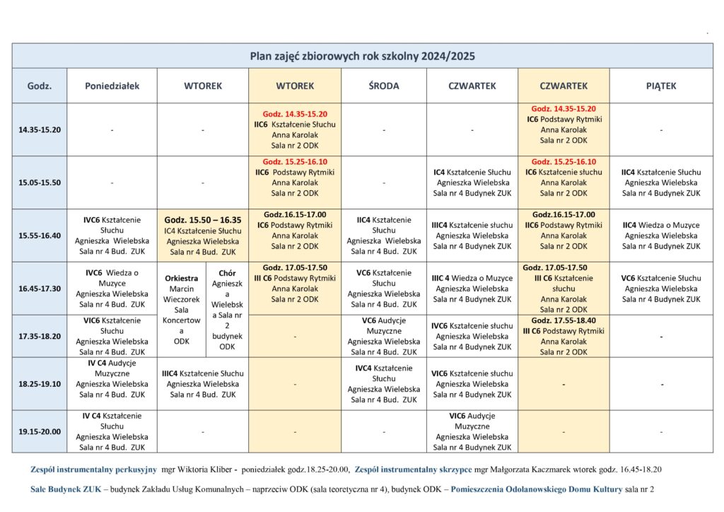 Plan Zajęć Zbiorowych 2024 2025 Versja V3 (1)