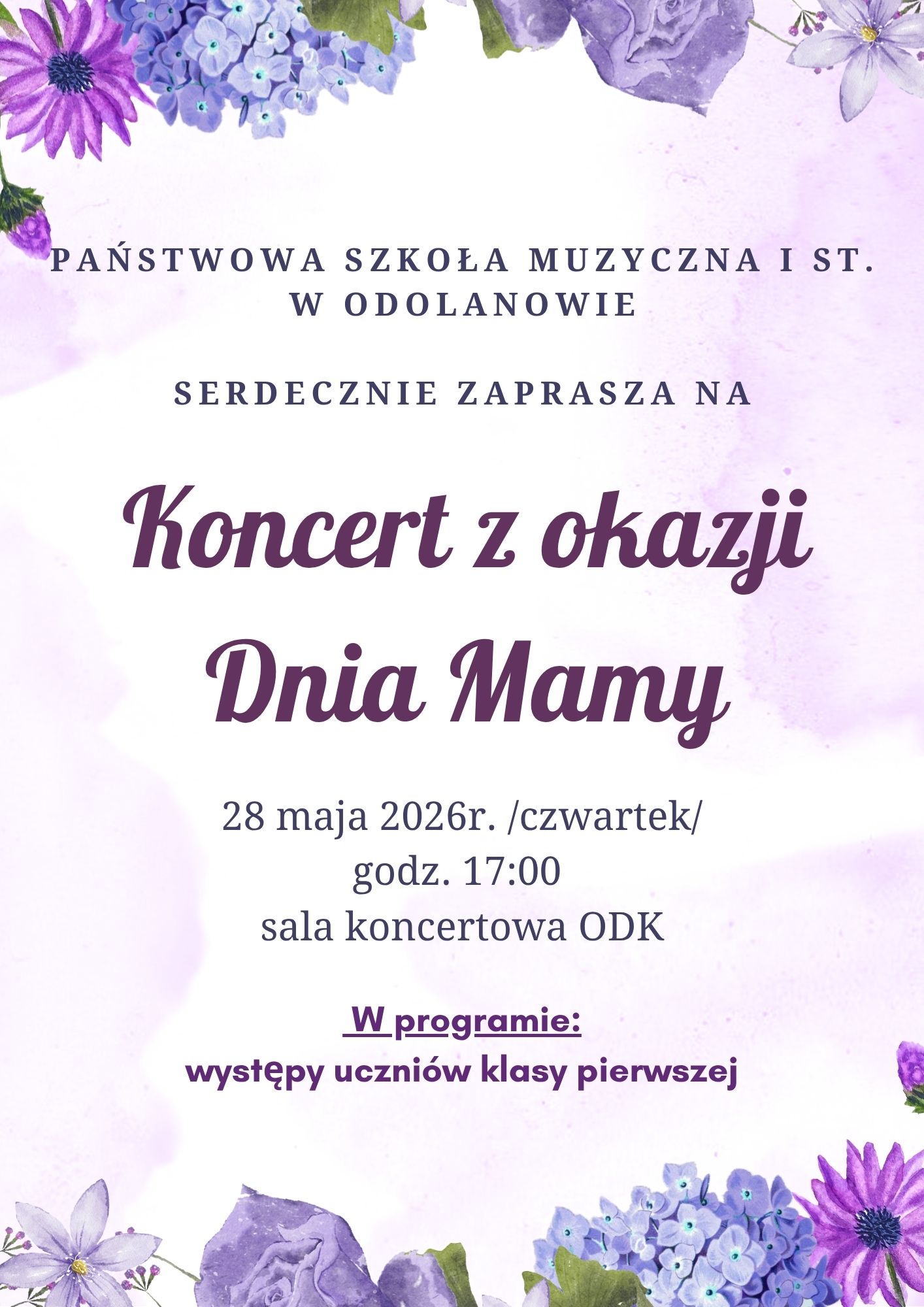 Państwowa Szkoła Muzyczna I St. W Odolanowie