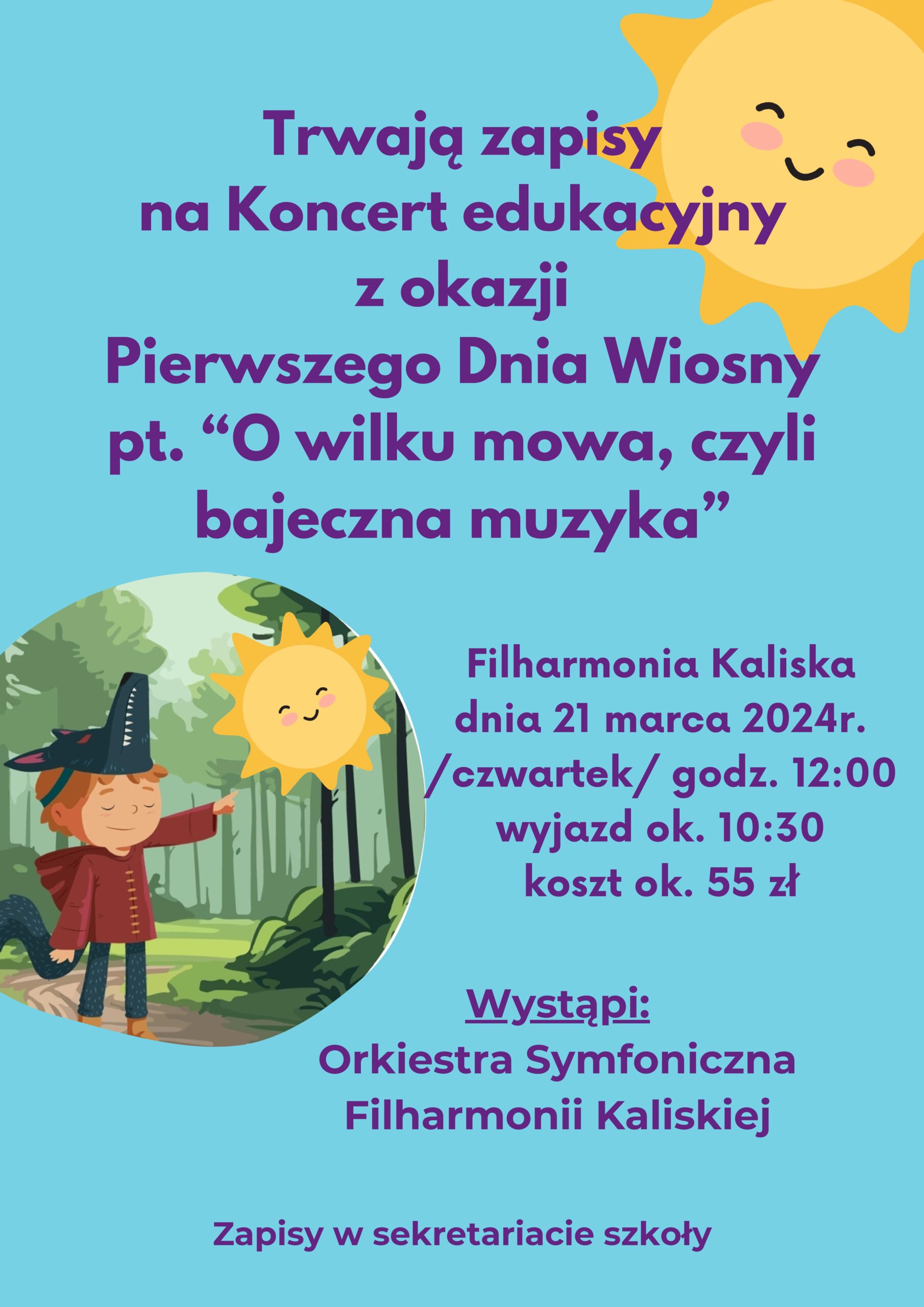 Plakat Filharmonia
